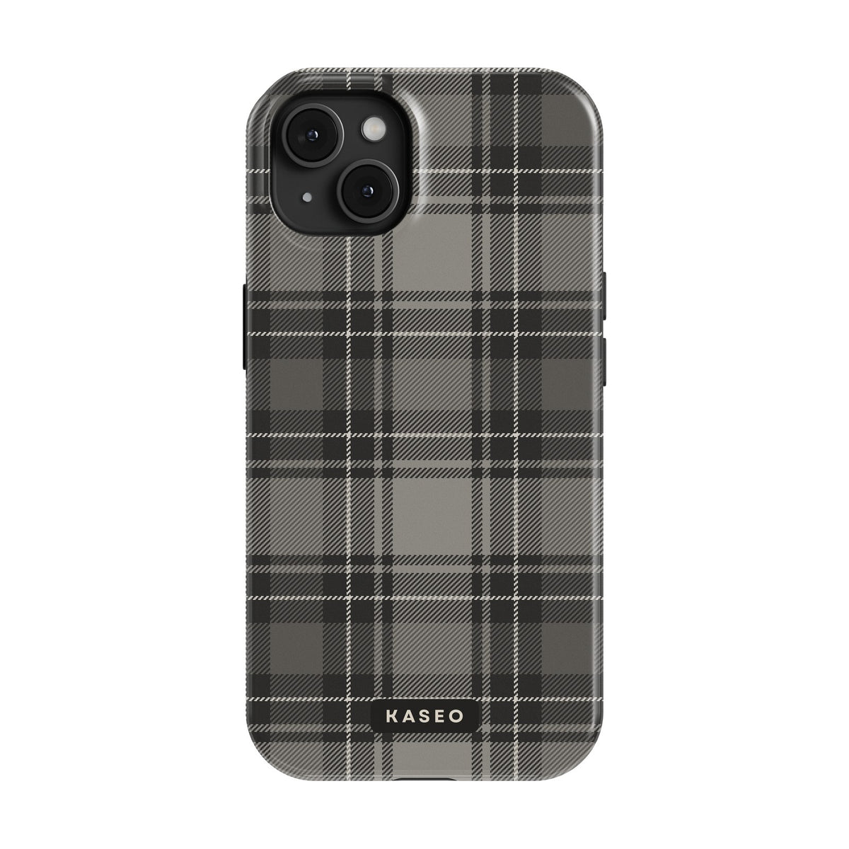 Grey Tartan case - iPhone 13