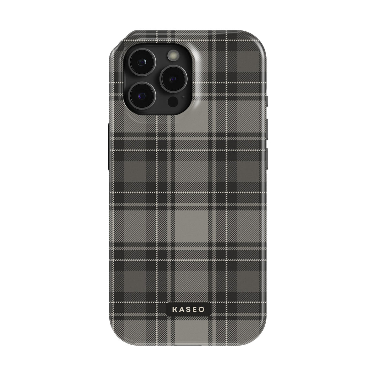 Grey Tartan case - iPhone 13 Pro Max