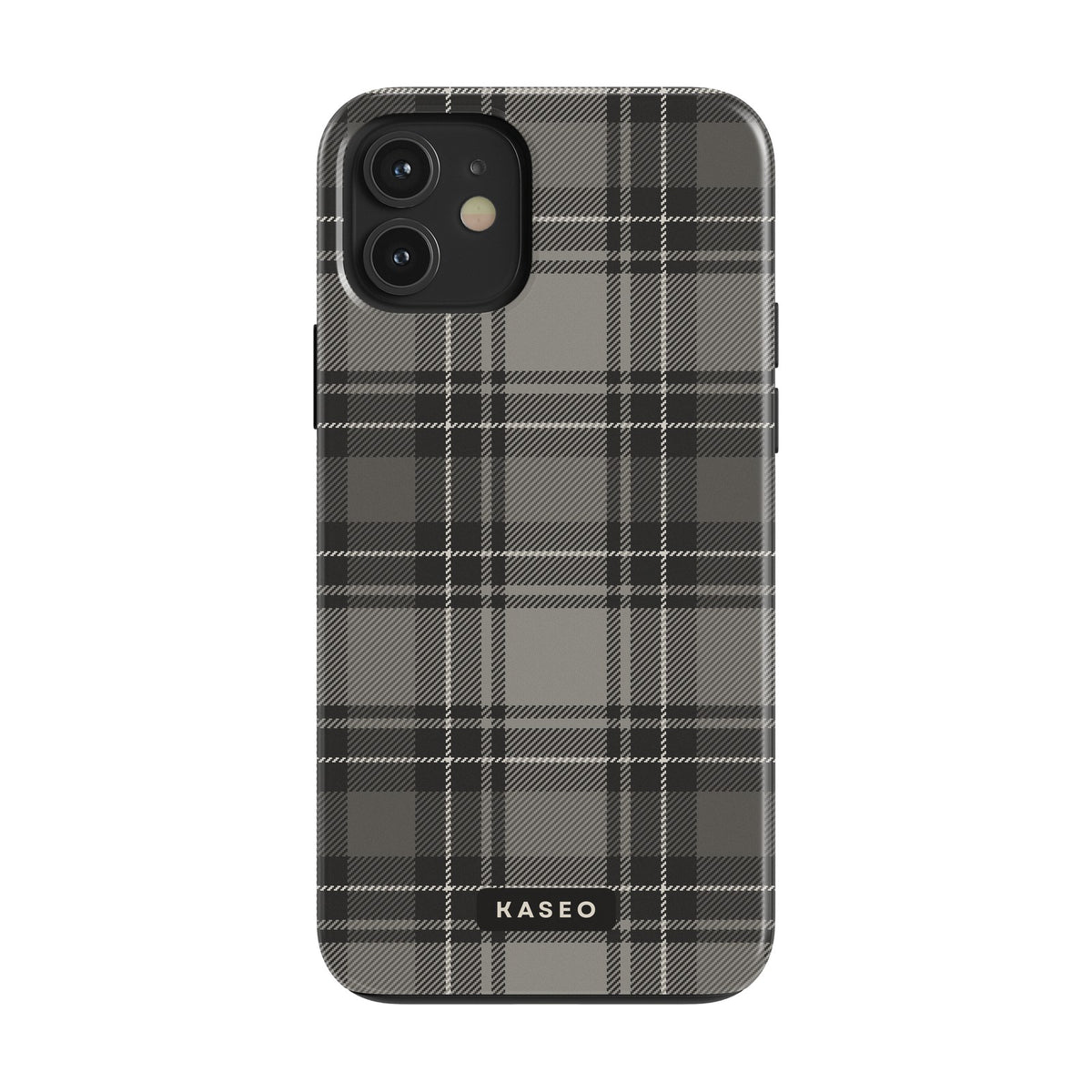 Grey Tartan case - iPhone 12