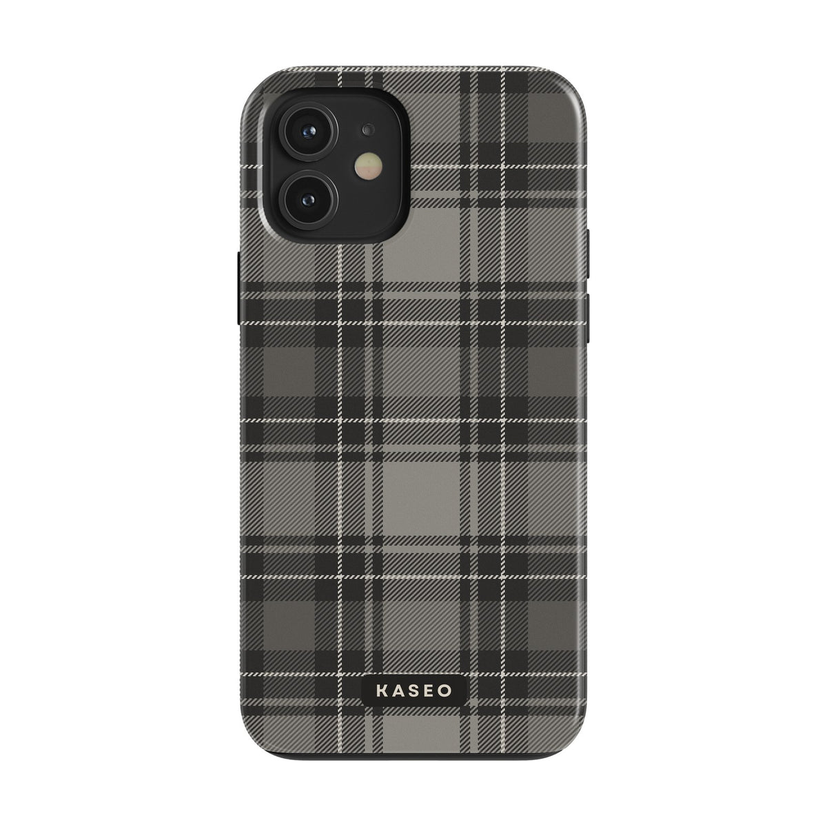 Grey Tartan case - iPhone 12 Mini