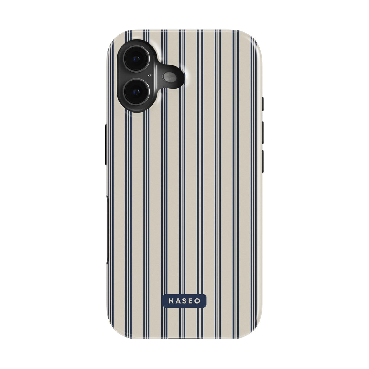 Ticking Stripe case - iPhone 16 Plus