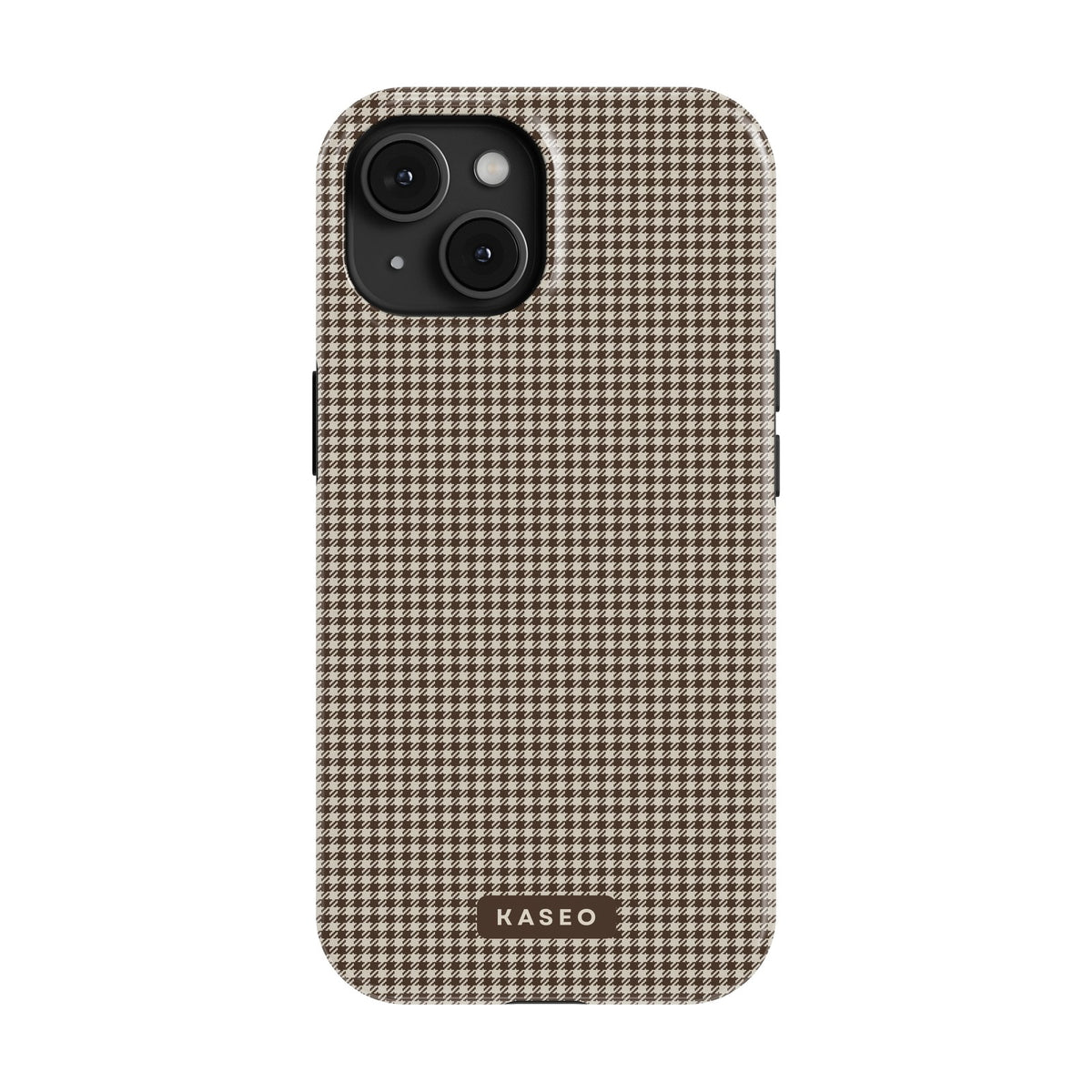 Shepherd's Check case - iPhone 15
