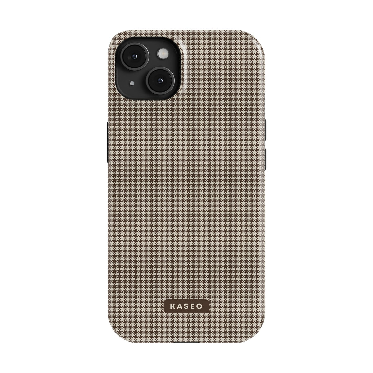 Shepherd's Check case - iPhone 15 Plus