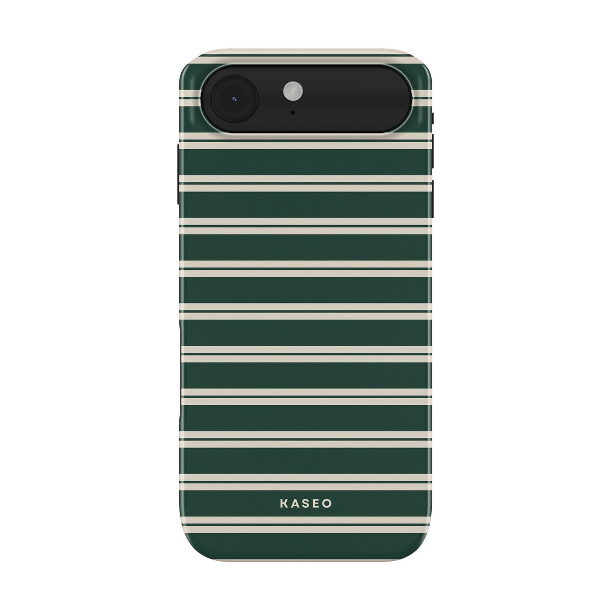 Bottle Green Stripe case - iPhone 17 Air