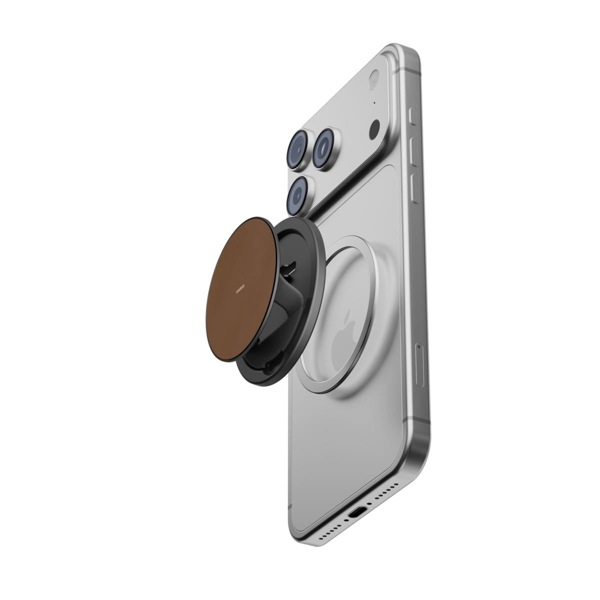 Walnut - Magnetic Phone Grip