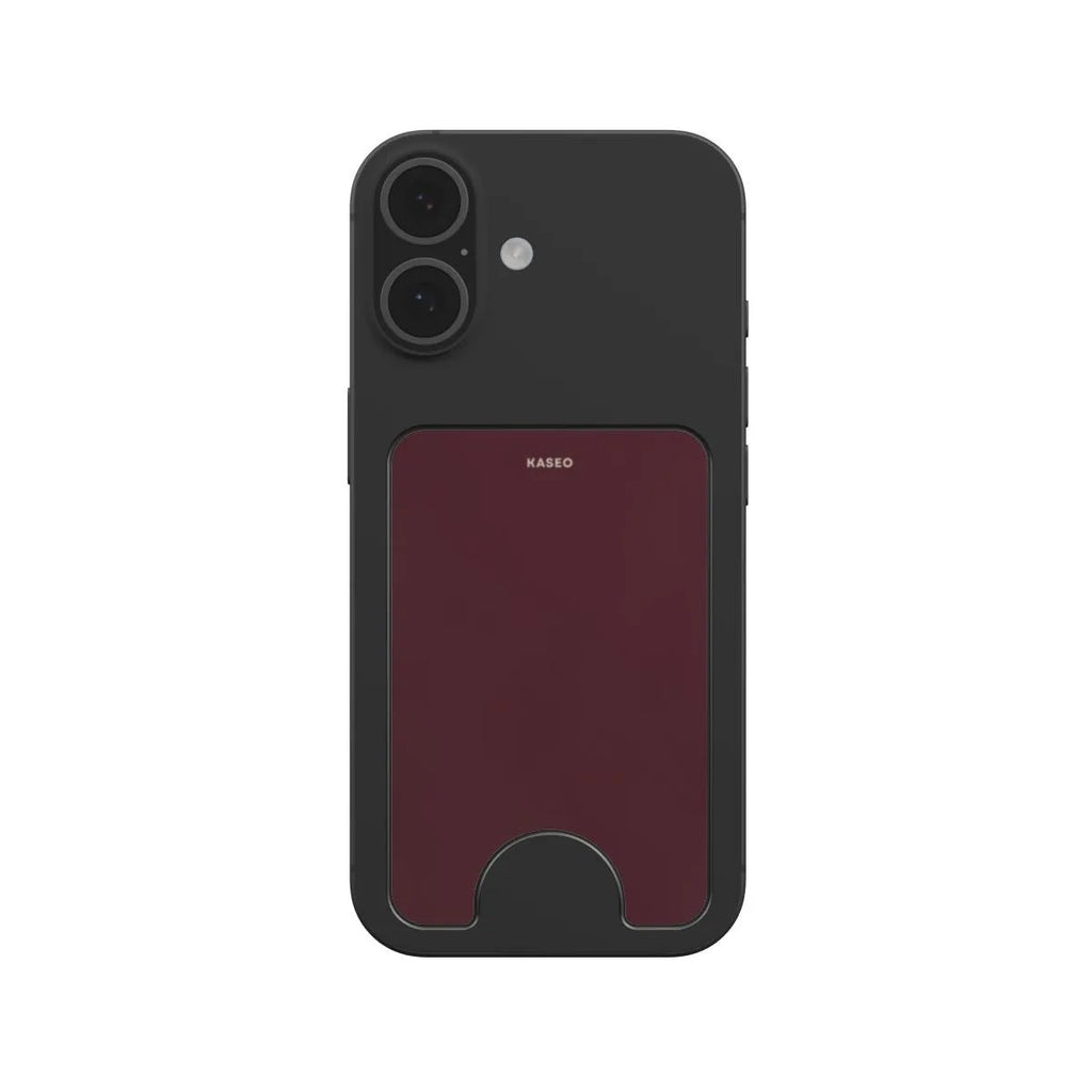 Burgundy - Magnetic Wallet