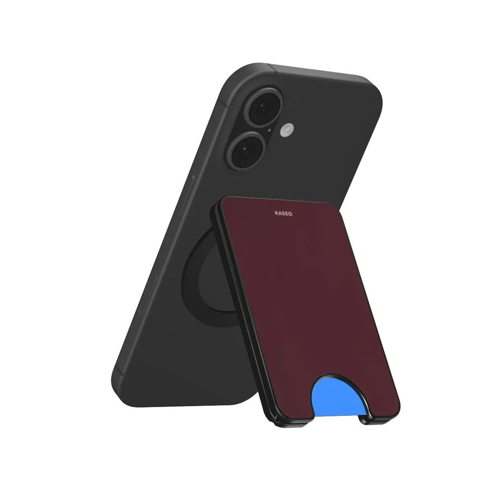 Burgundy - Magnetic Wallet