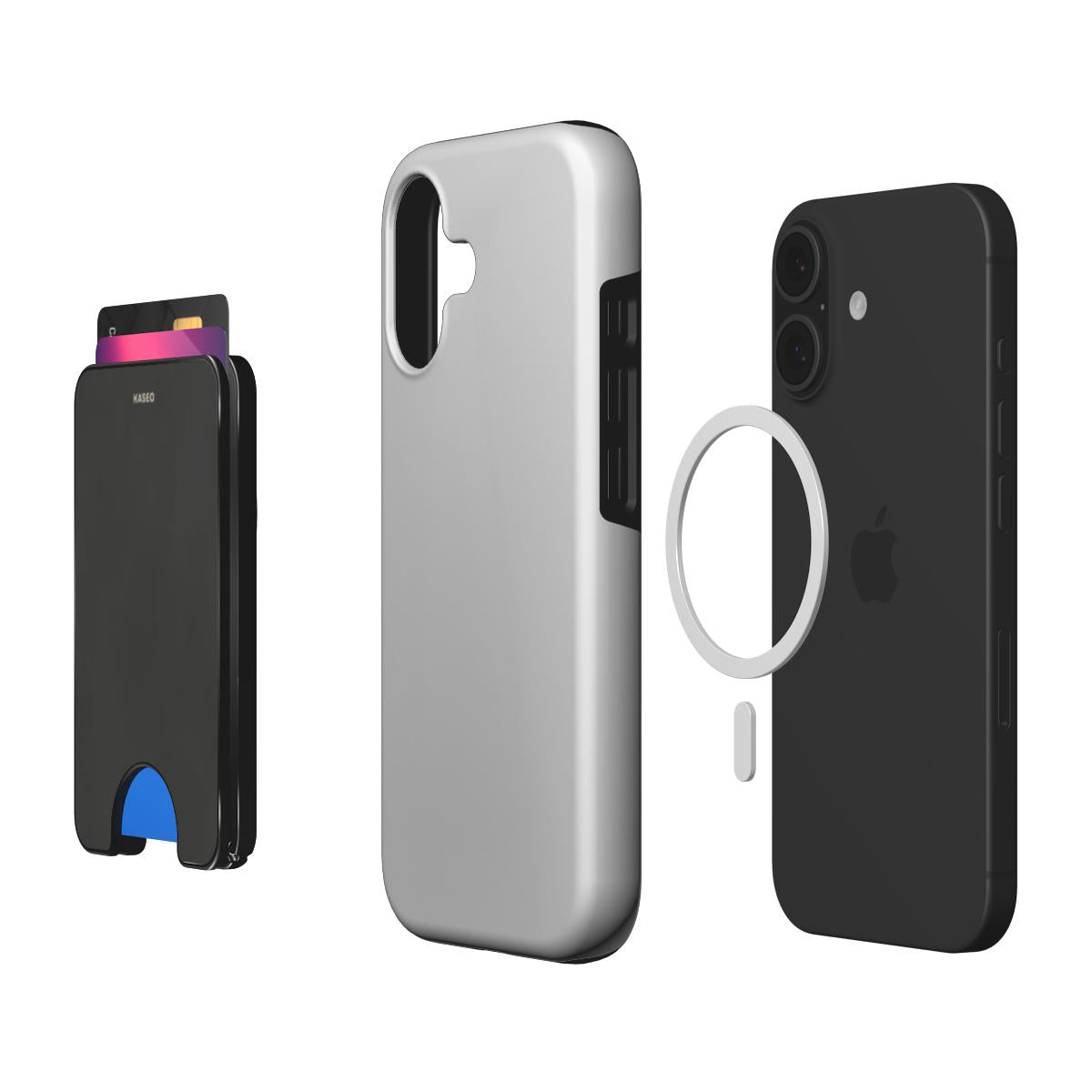 Charcoal - Magnetic Wallet