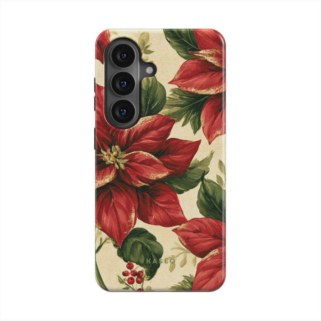 Poinsettia Android phone case