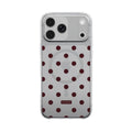 Wine Dots - MagSafe Clear Phone Case