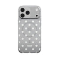 White Dots - MagSafe Clear Phone Case