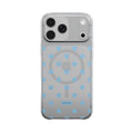 Baby Blue Dots - MagSafe Clear Phone Case
