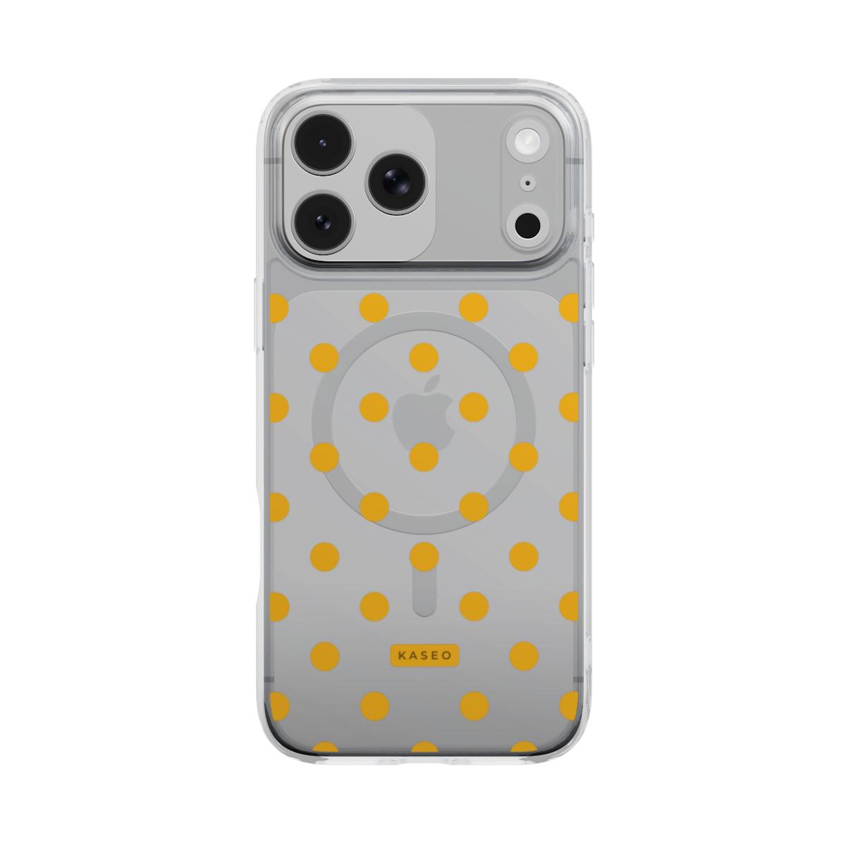 Butter Dots - MagSafe Clear Phone Case