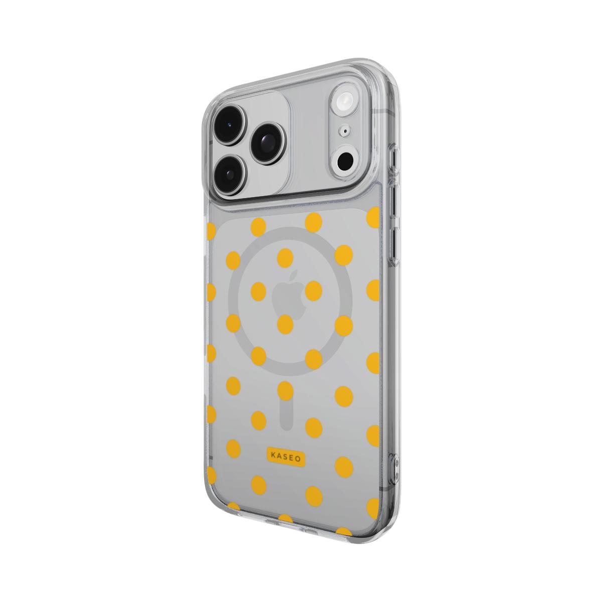 Butter Dots - MagSafe Clear Phone Case