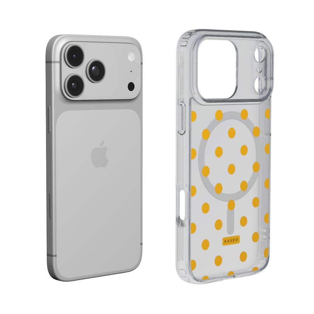 Butter Dots - MagSafe Clear Phone Case
