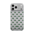 Green Dots - MagSafe Clear Phone Case