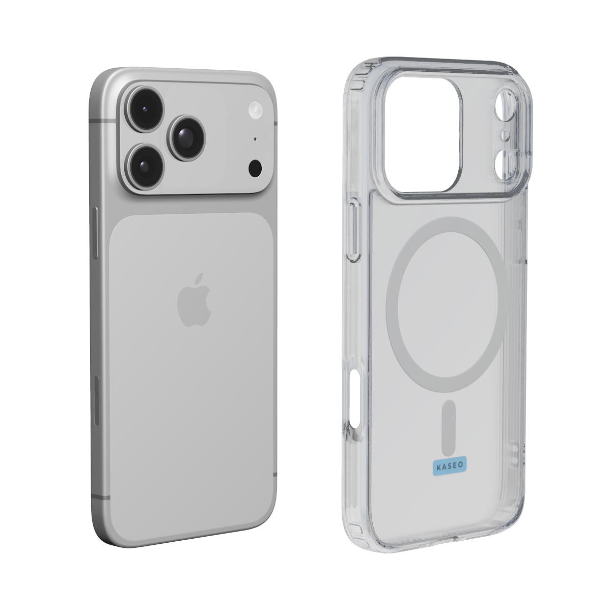 Clear Baby Blue - MagSafe Clear Phone Case
