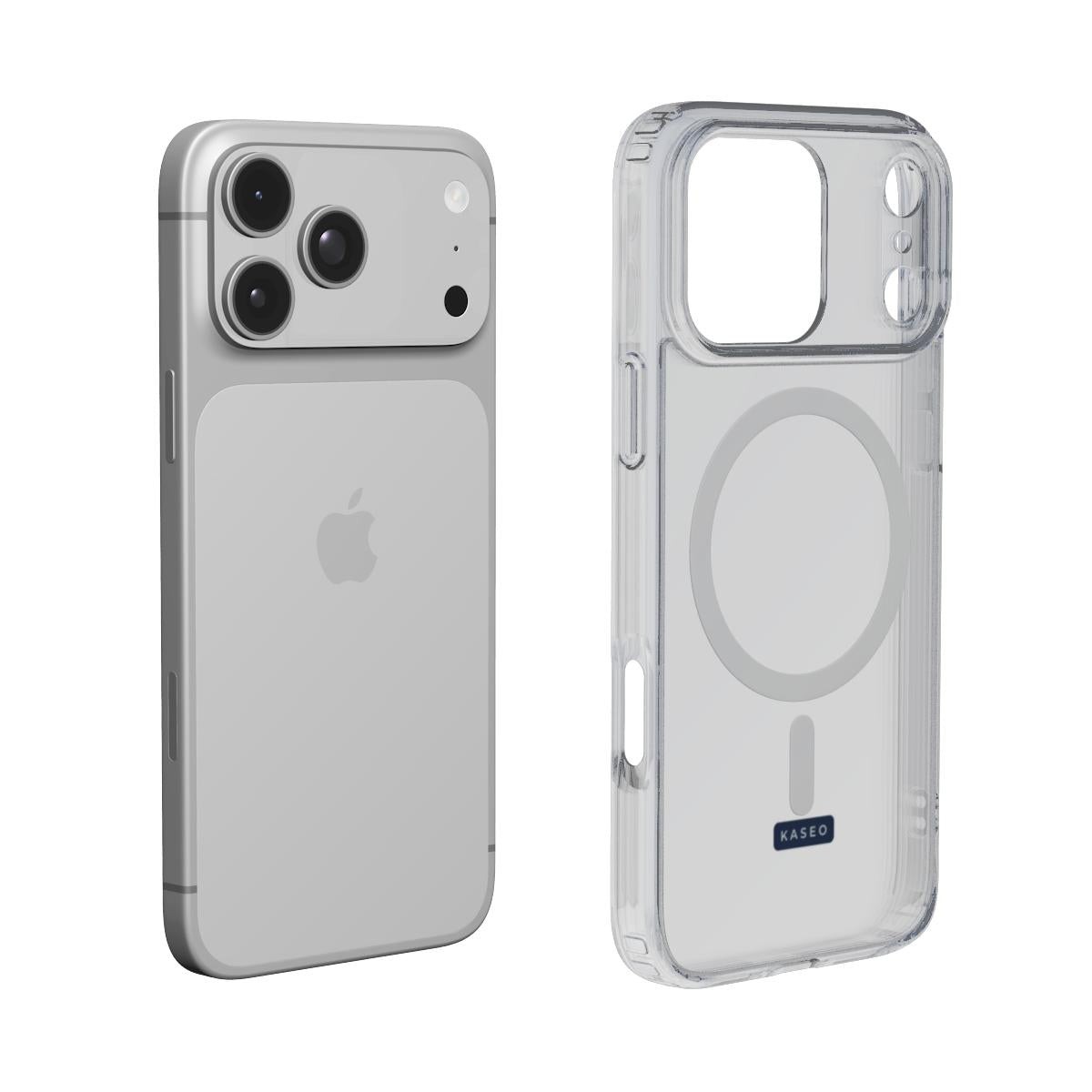 Clear Navy - MagSafe Clear Phone Case