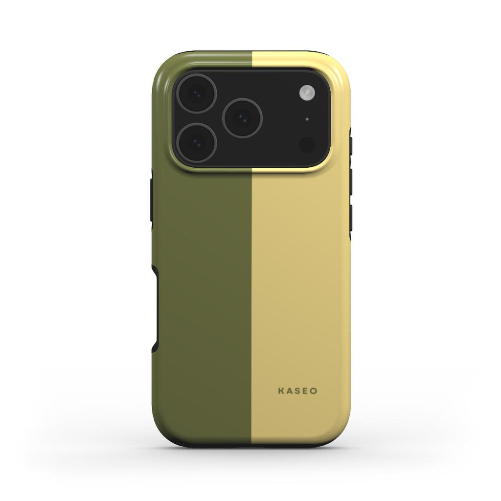 Olive & Butter Split - MagSafe Tough Phone Case
