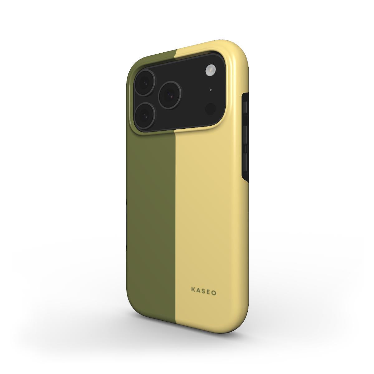 Olive & Butter Split - MagSafe Tough Phone Case