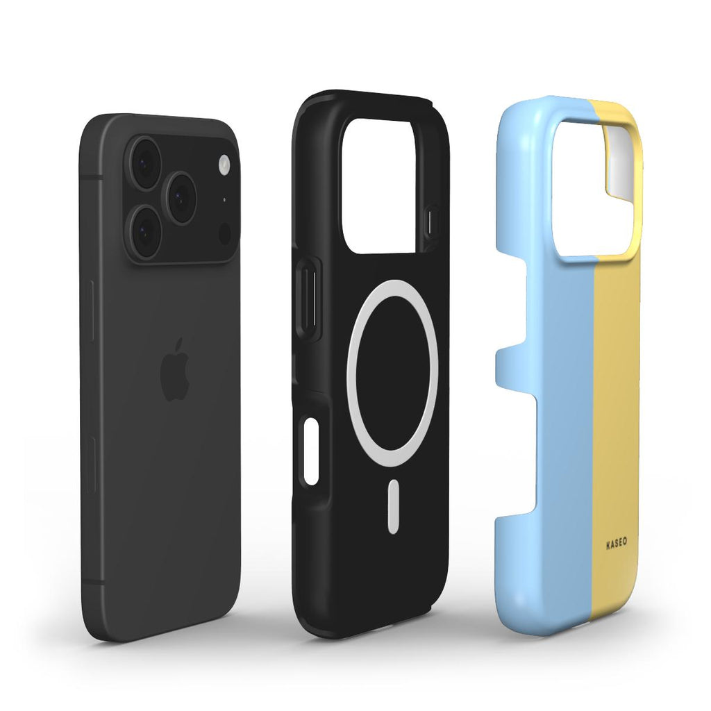 Sky & Butter Split - MagSafe Tough Phone Case
