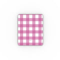 Gingham Pink - Apple iPad Case