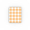 Gingham Yellow - Apple iPad Case