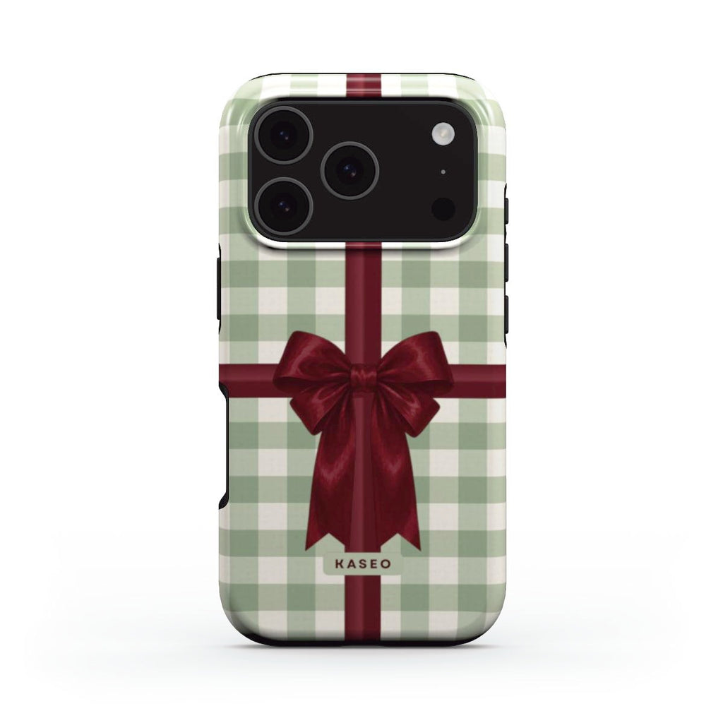 Bow Wrap Sage - MagSafe Tough Phone Case