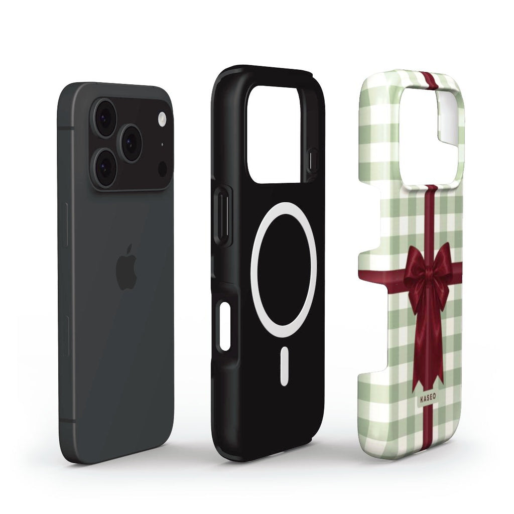 Bow Wrap Sage - MagSafe Tough Phone Case