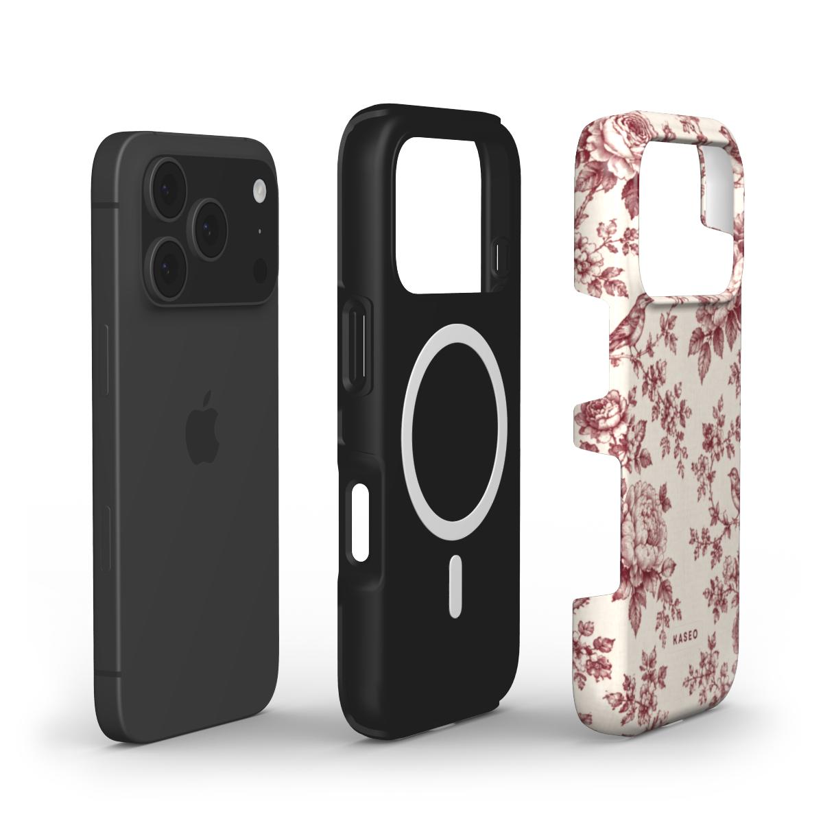 Toile Rose - MagSafe Tough Phone Case