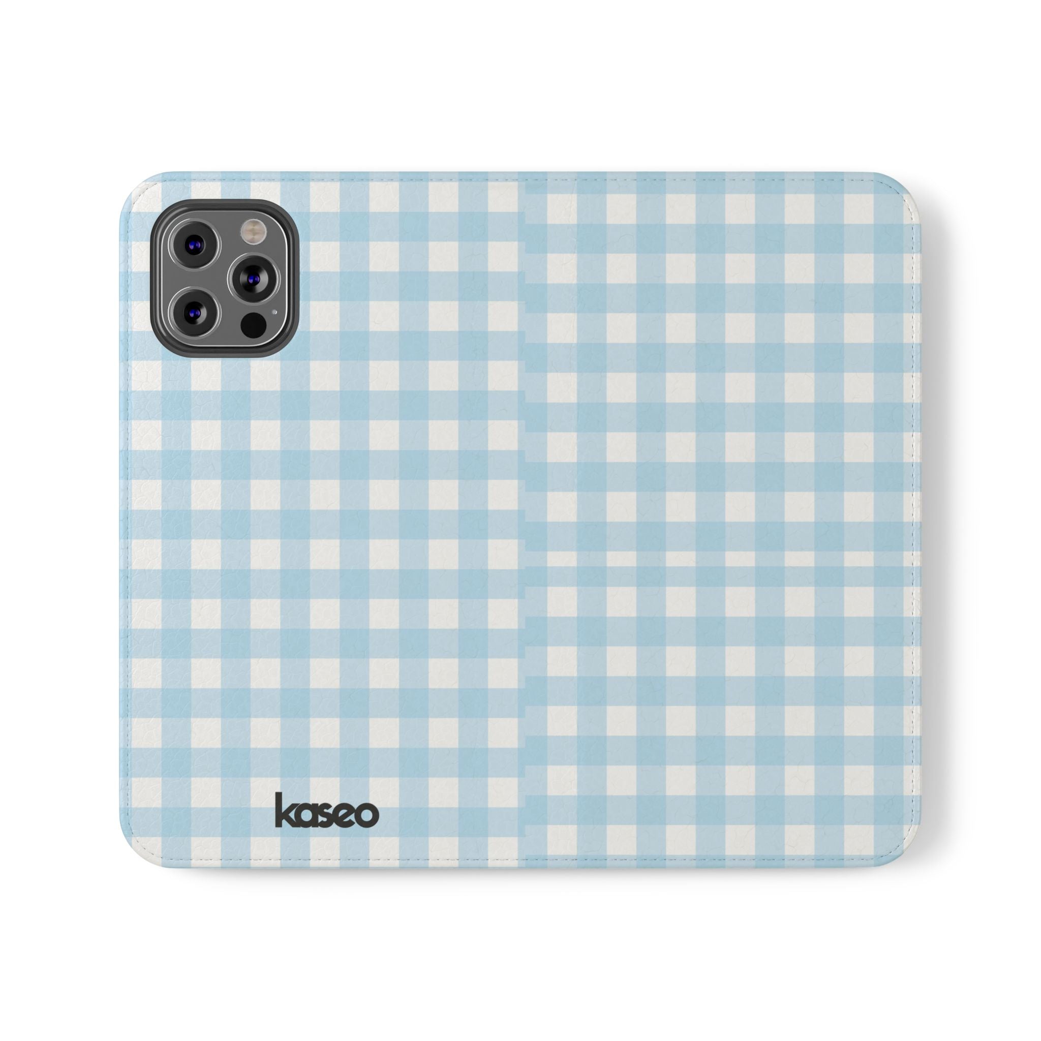 Gingham Sky - Flip Phone Case