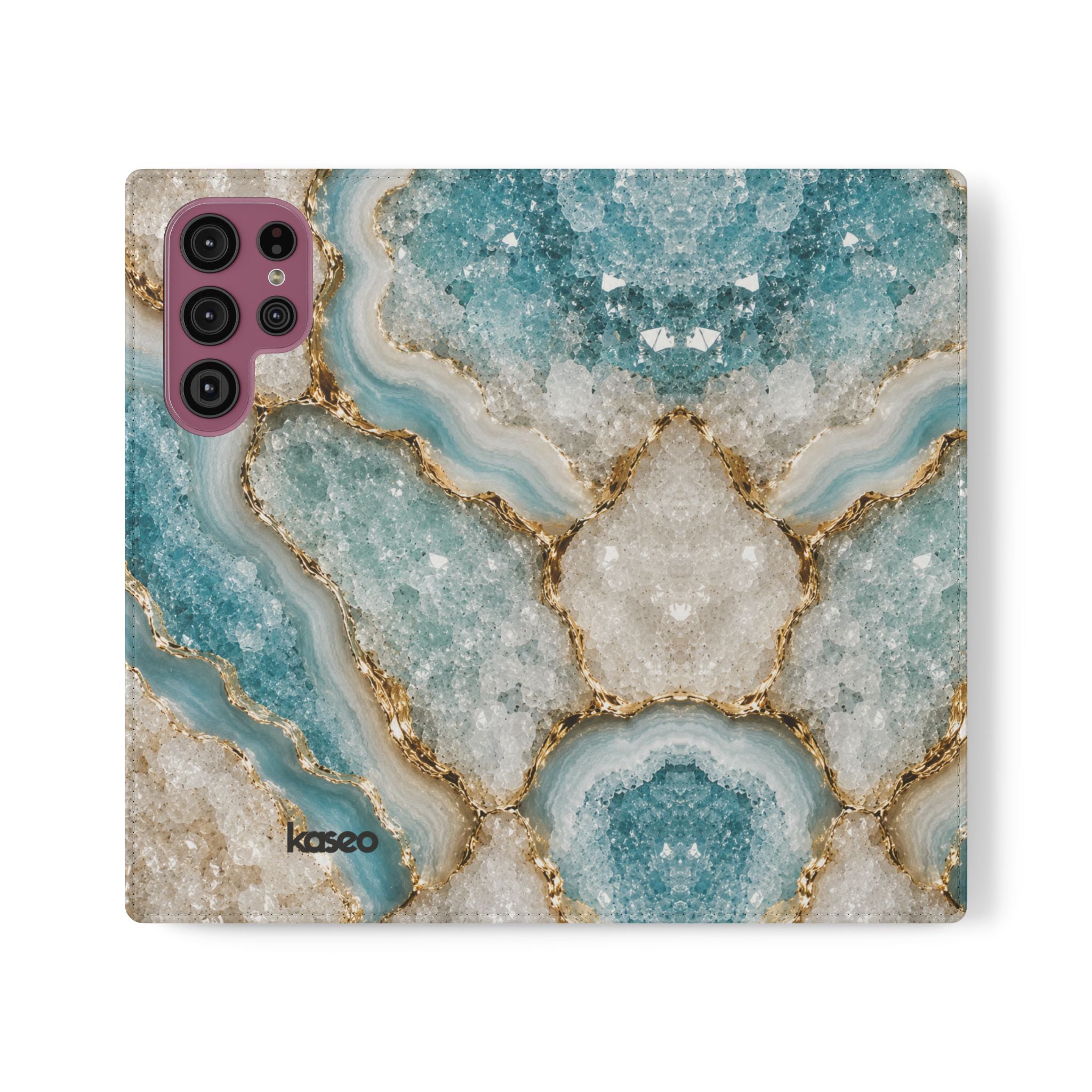 Crystal Aqua - Flip Phone Case