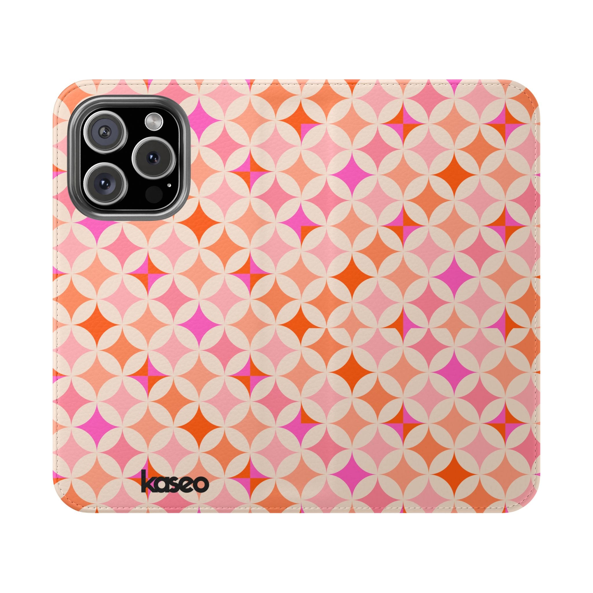 Retro Tile - Flip Phone Case