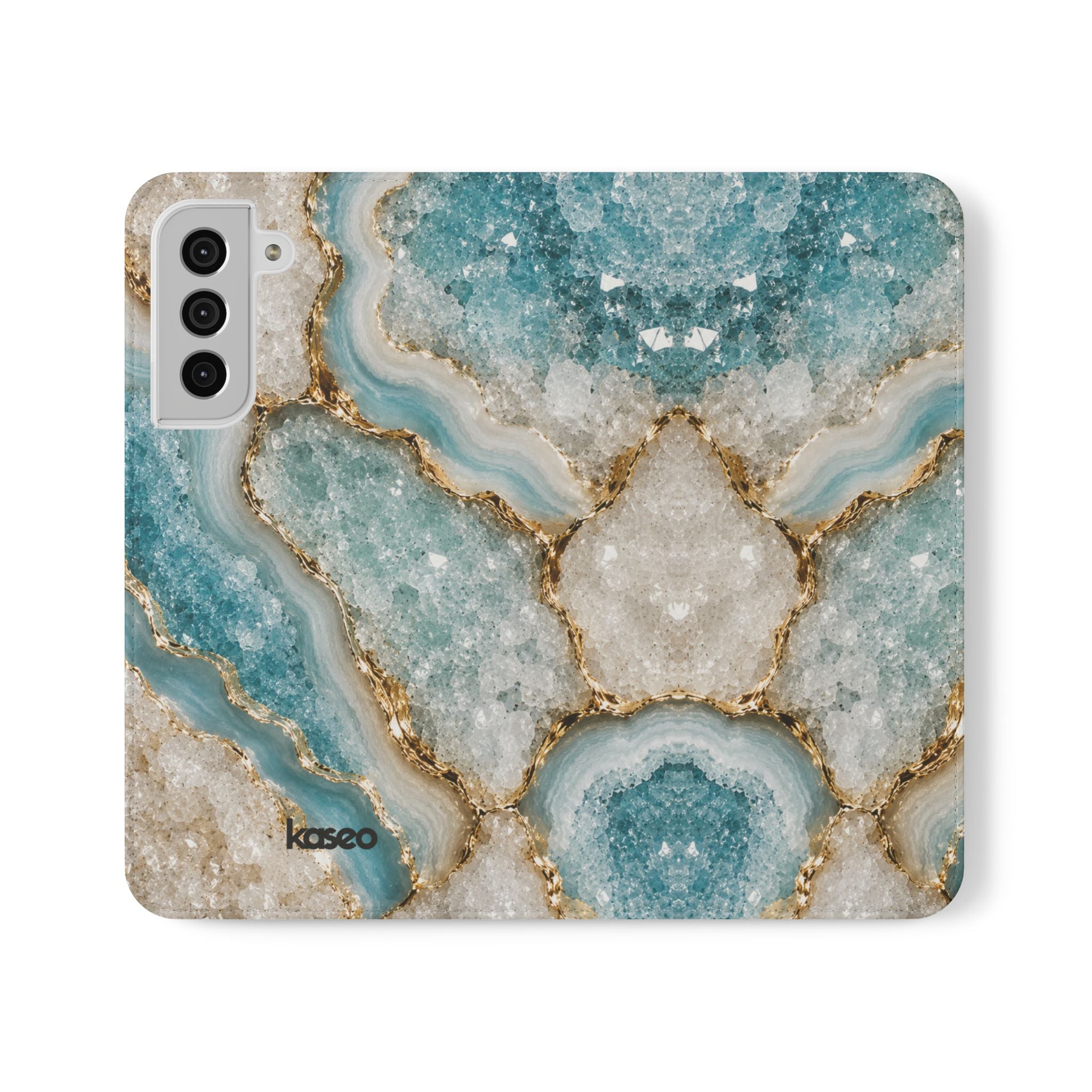 Crystal Aqua - Flip Phone Case