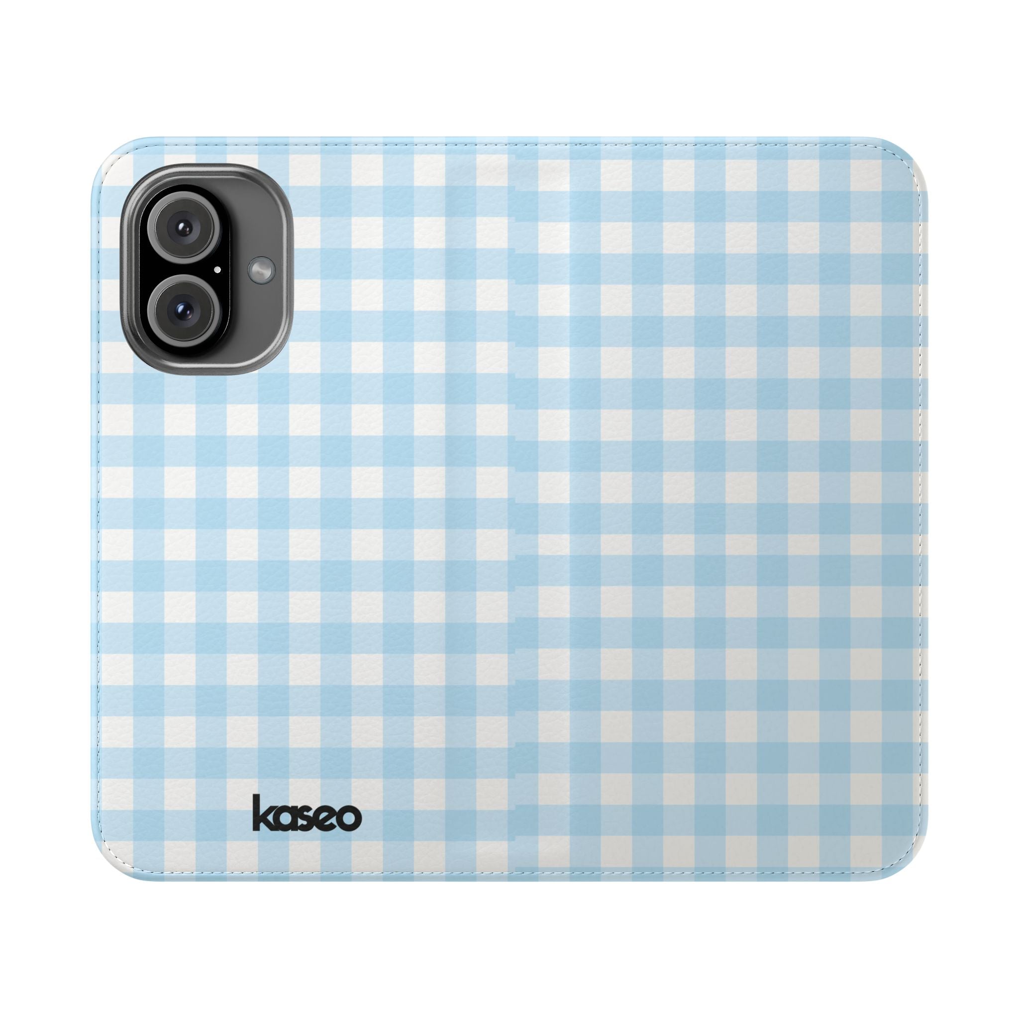 Gingham Sky - Flip Phone Case