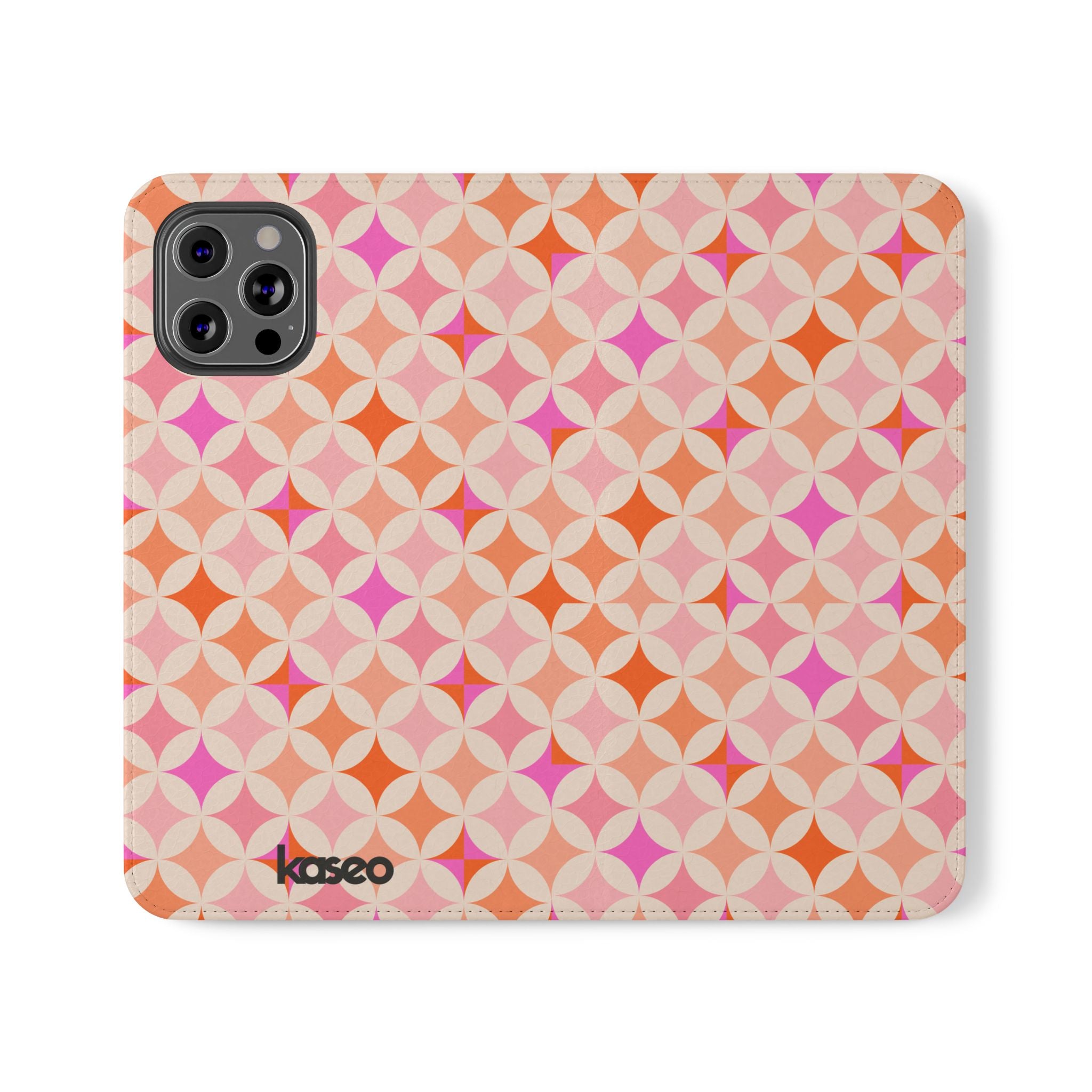 Retro Tile - Flip Phone Case
