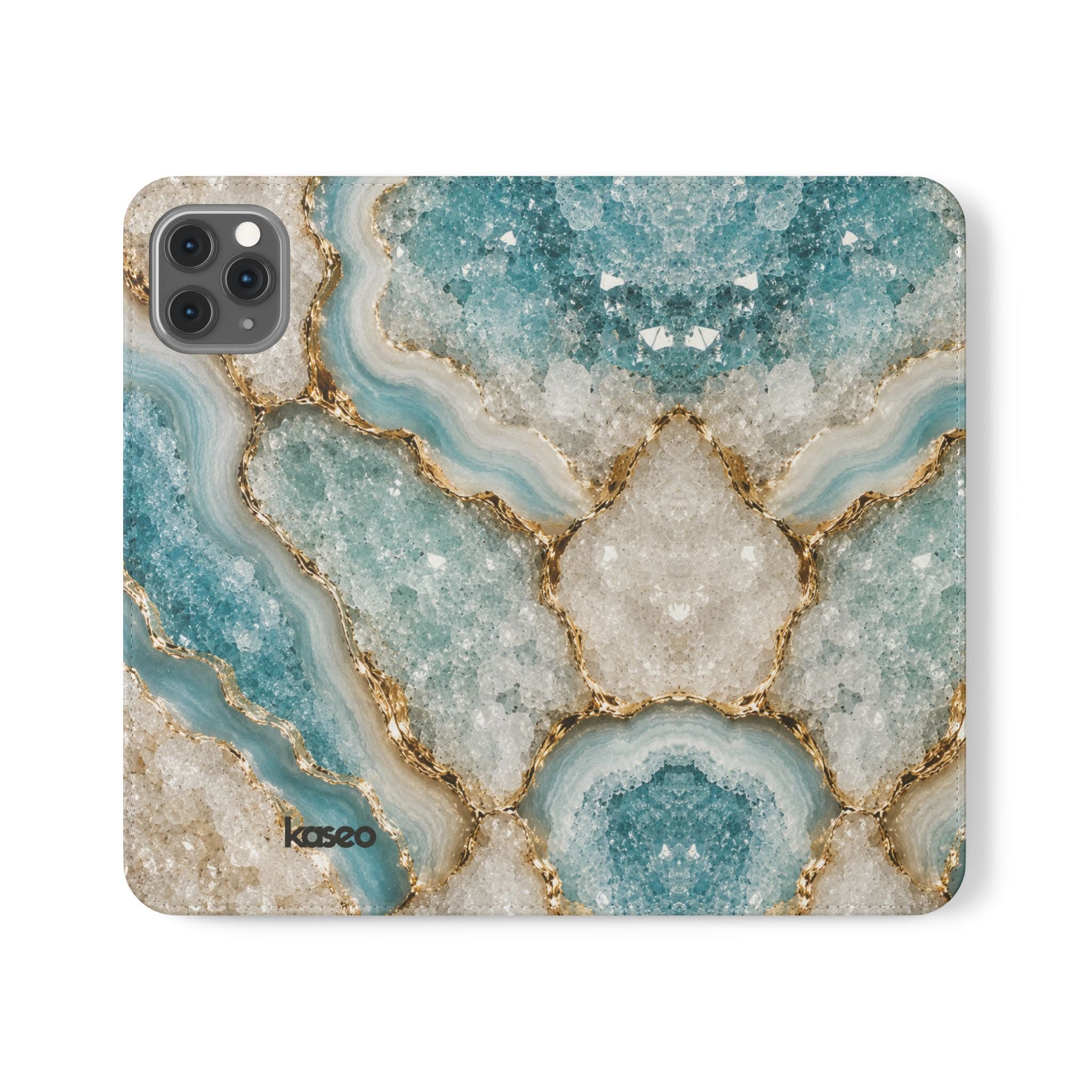 Crystal Aqua - Flip Phone Case