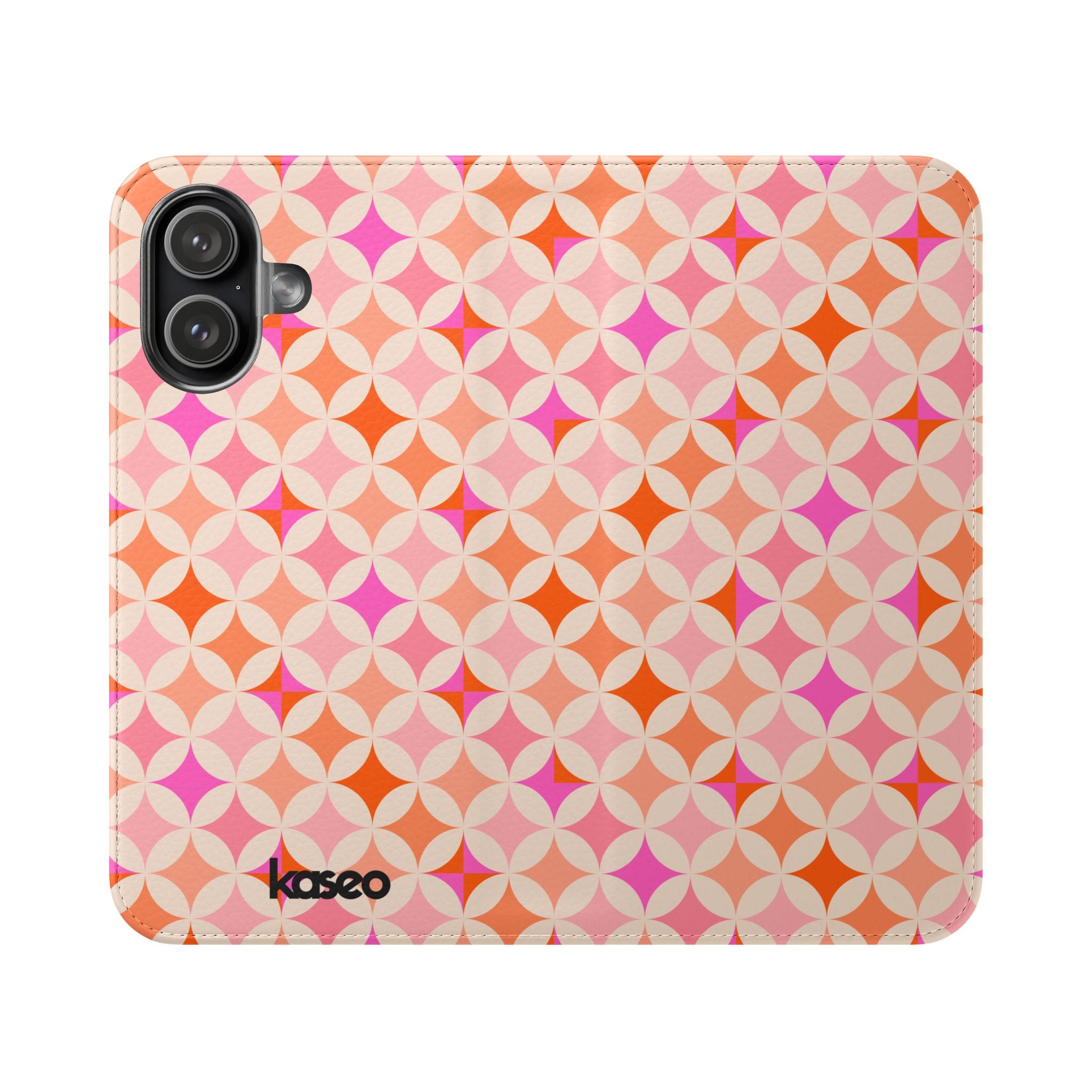 Retro Tile - Flip Phone Case