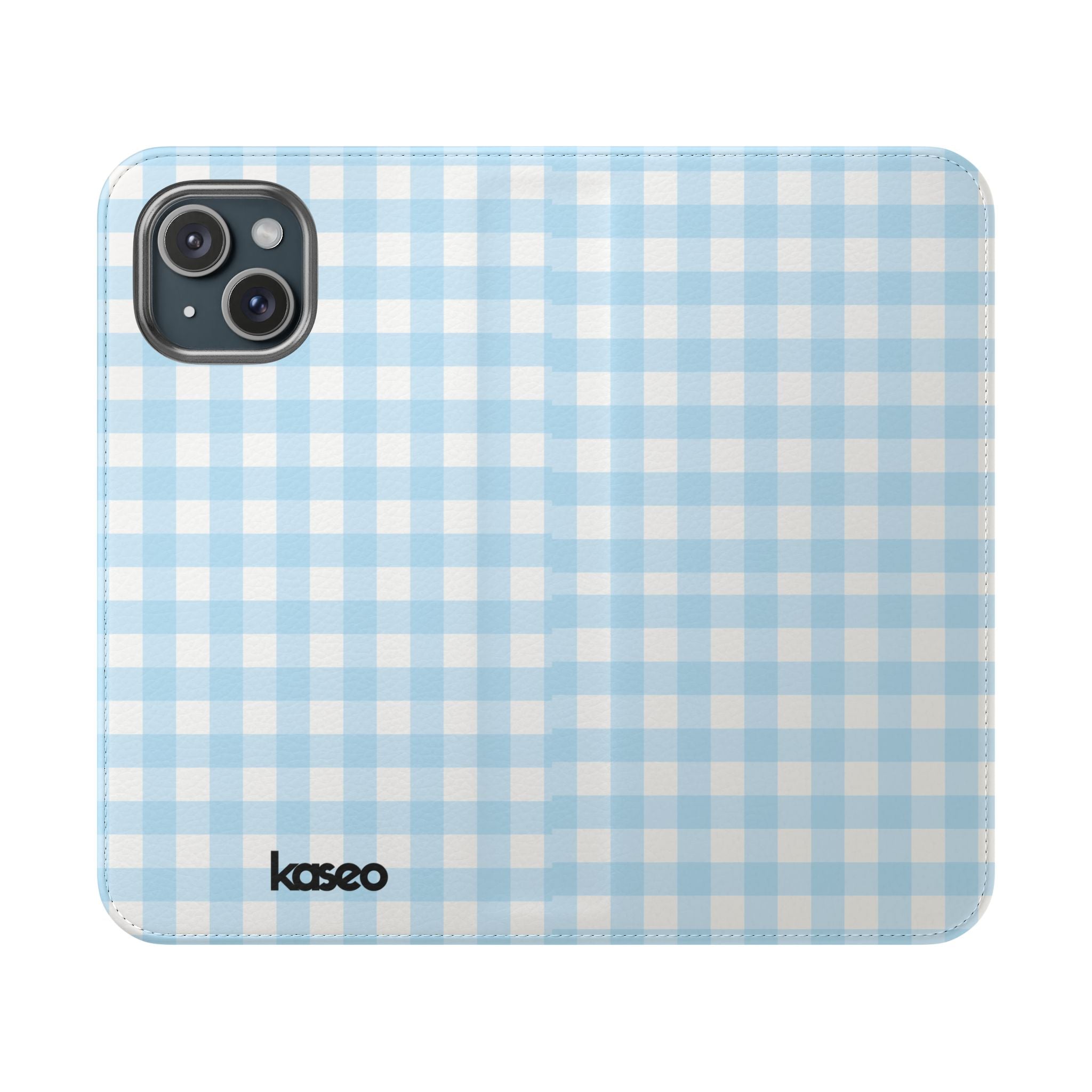 Gingham Sky - Flip Phone Case