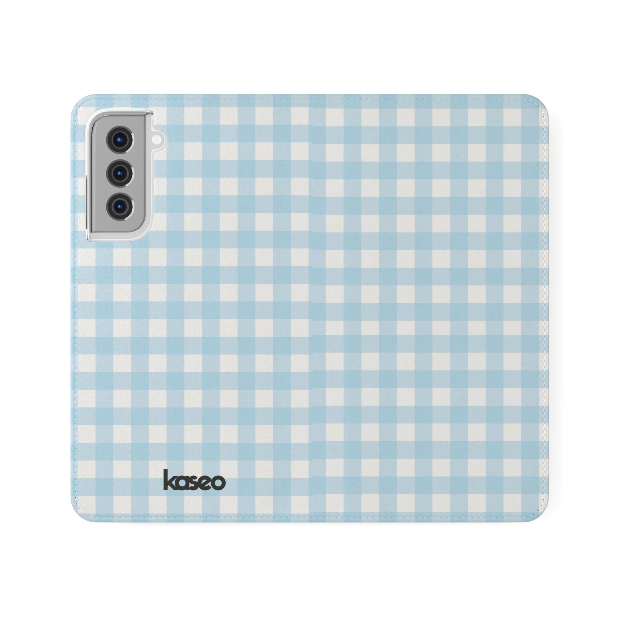Gingham Sky - Flip Phone Case