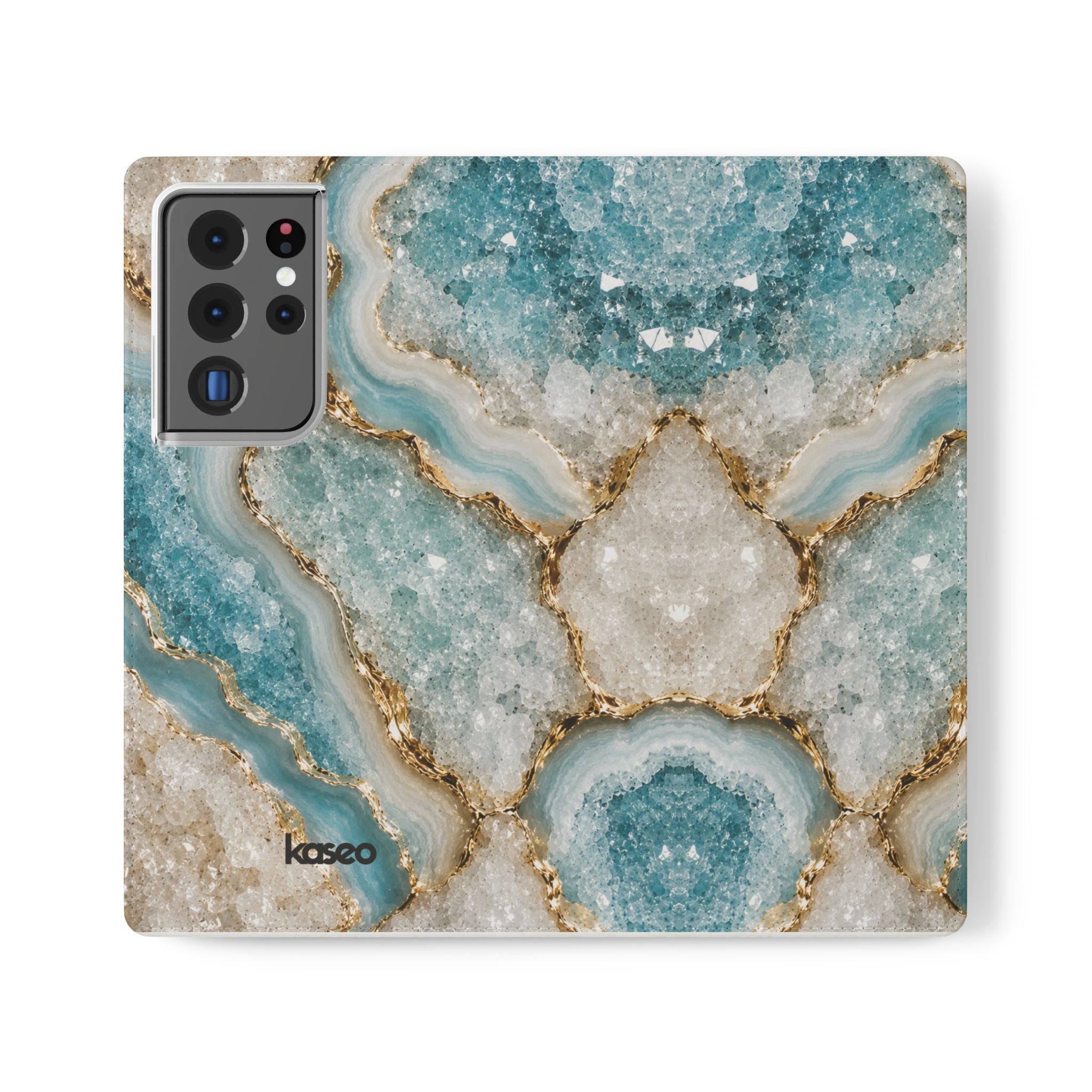 Crystal Aqua - Flip Phone Case
