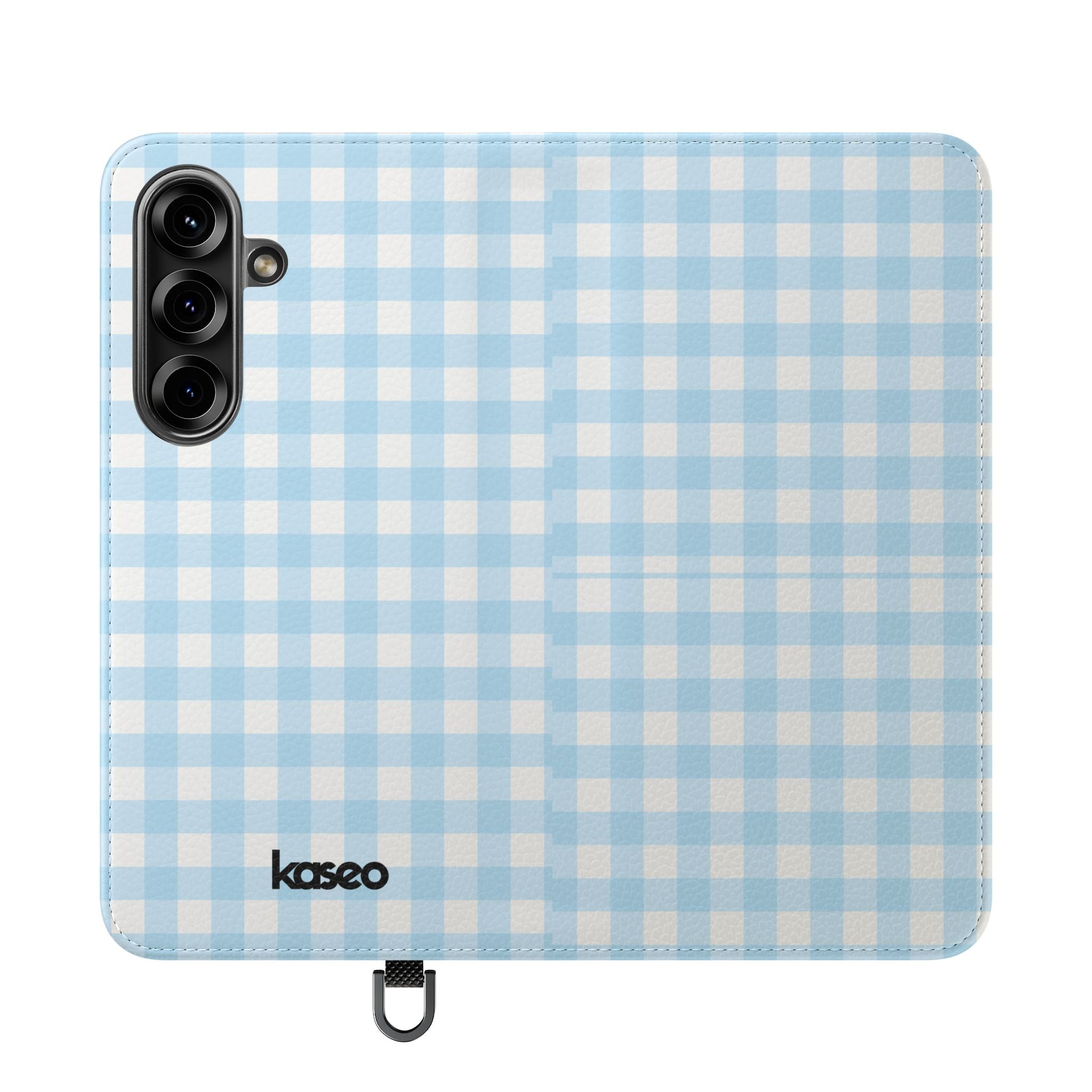 Gingham Sky - Flip Phone Case