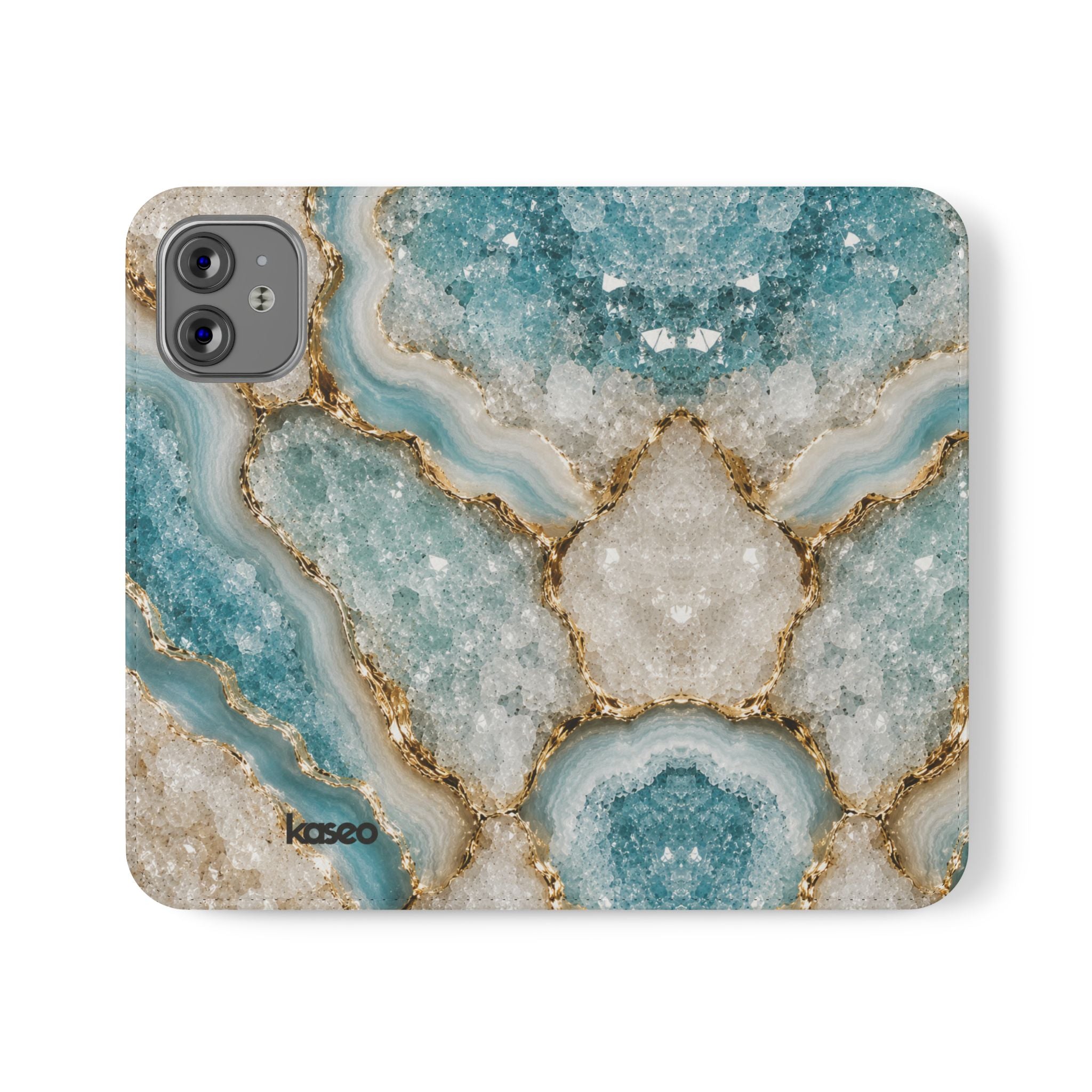 Crystal Aqua - Flip Phone Case