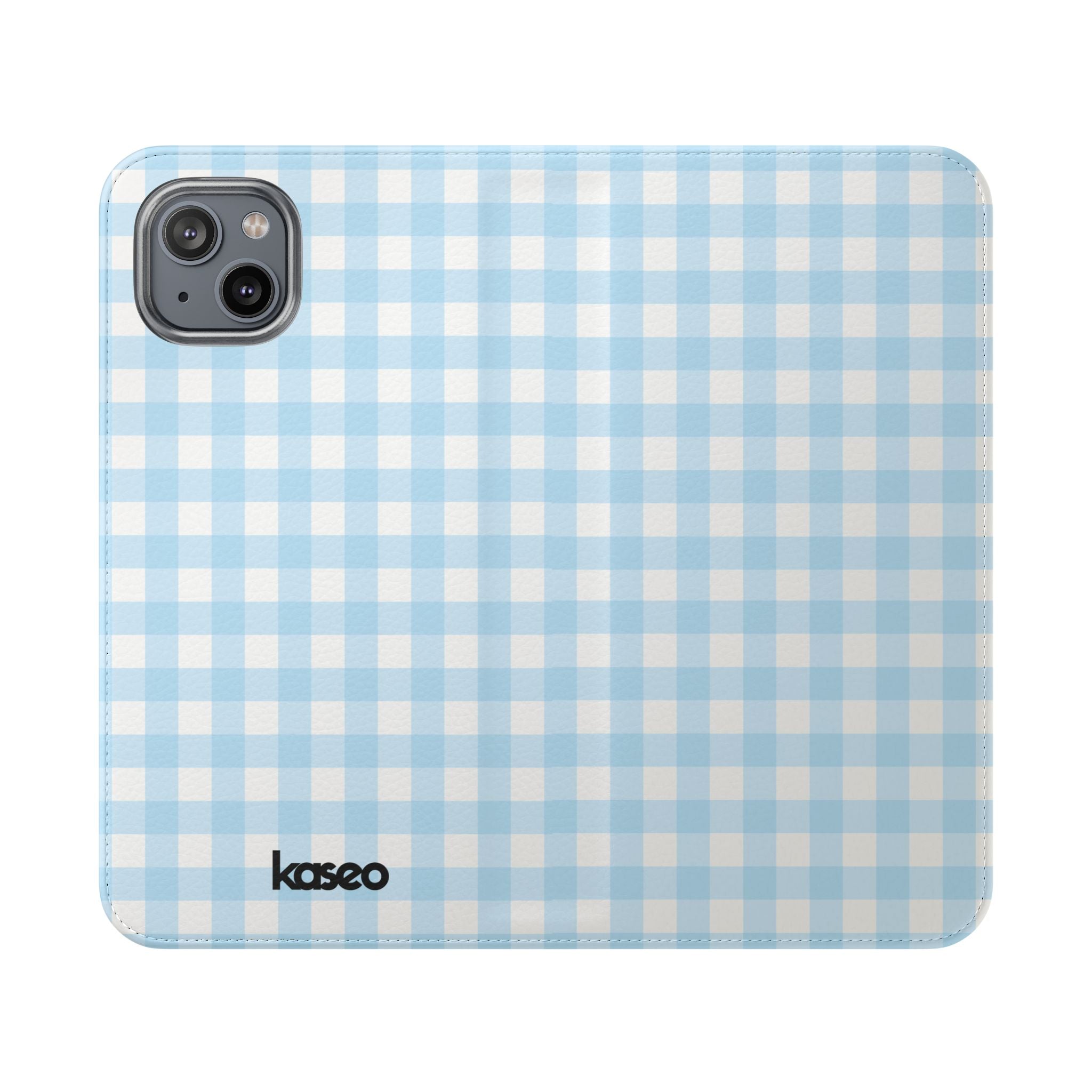 Gingham Sky - Flip Phone Case