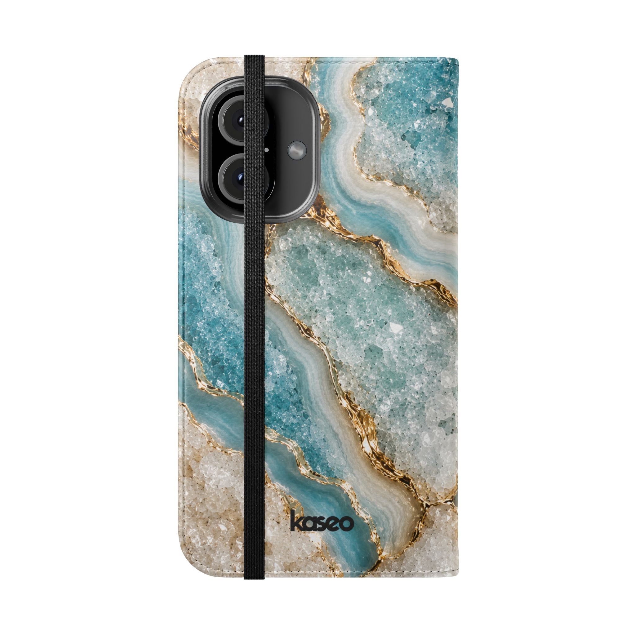 Crystal Aqua - Flip Phone Case