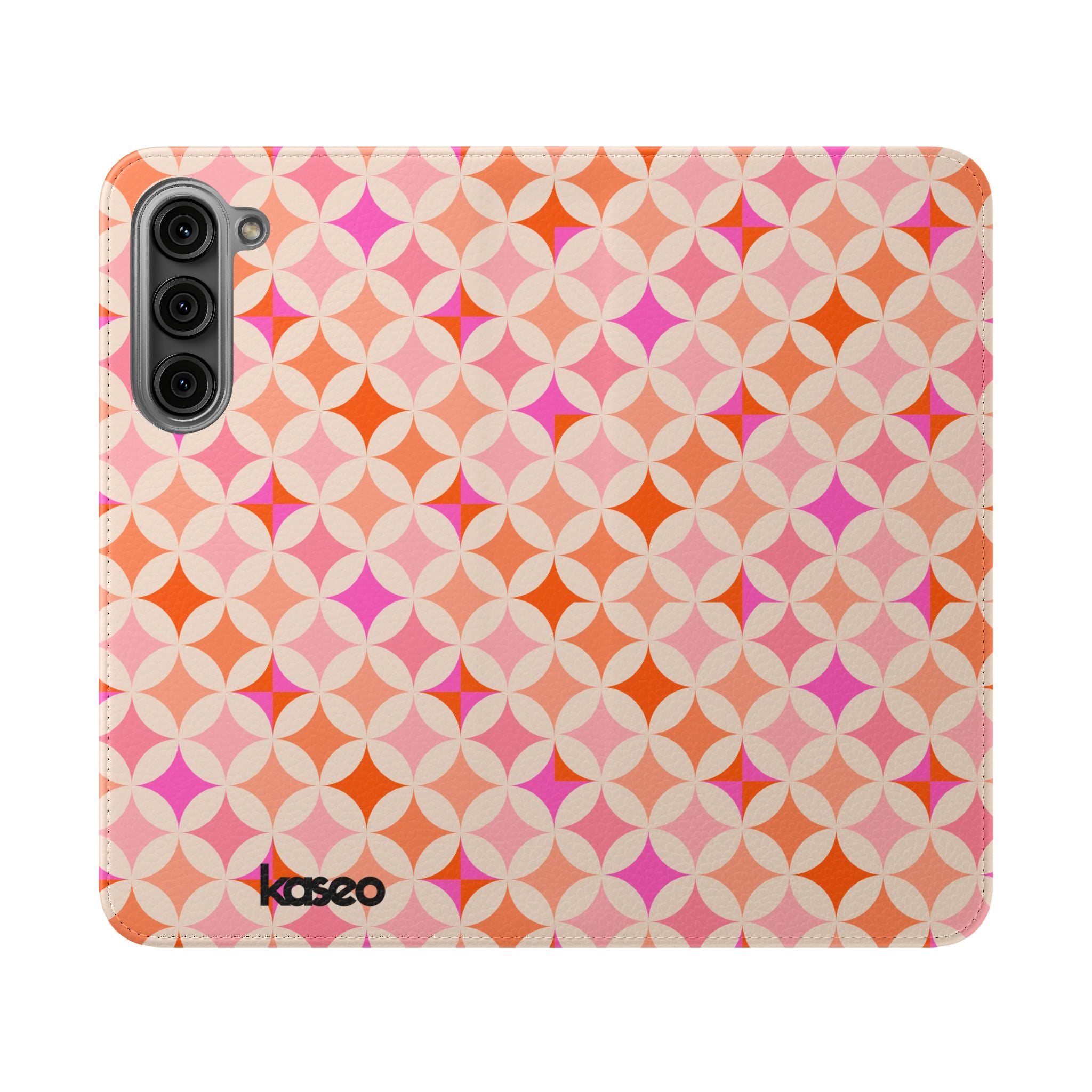 Retro Tile - Flip Phone Case