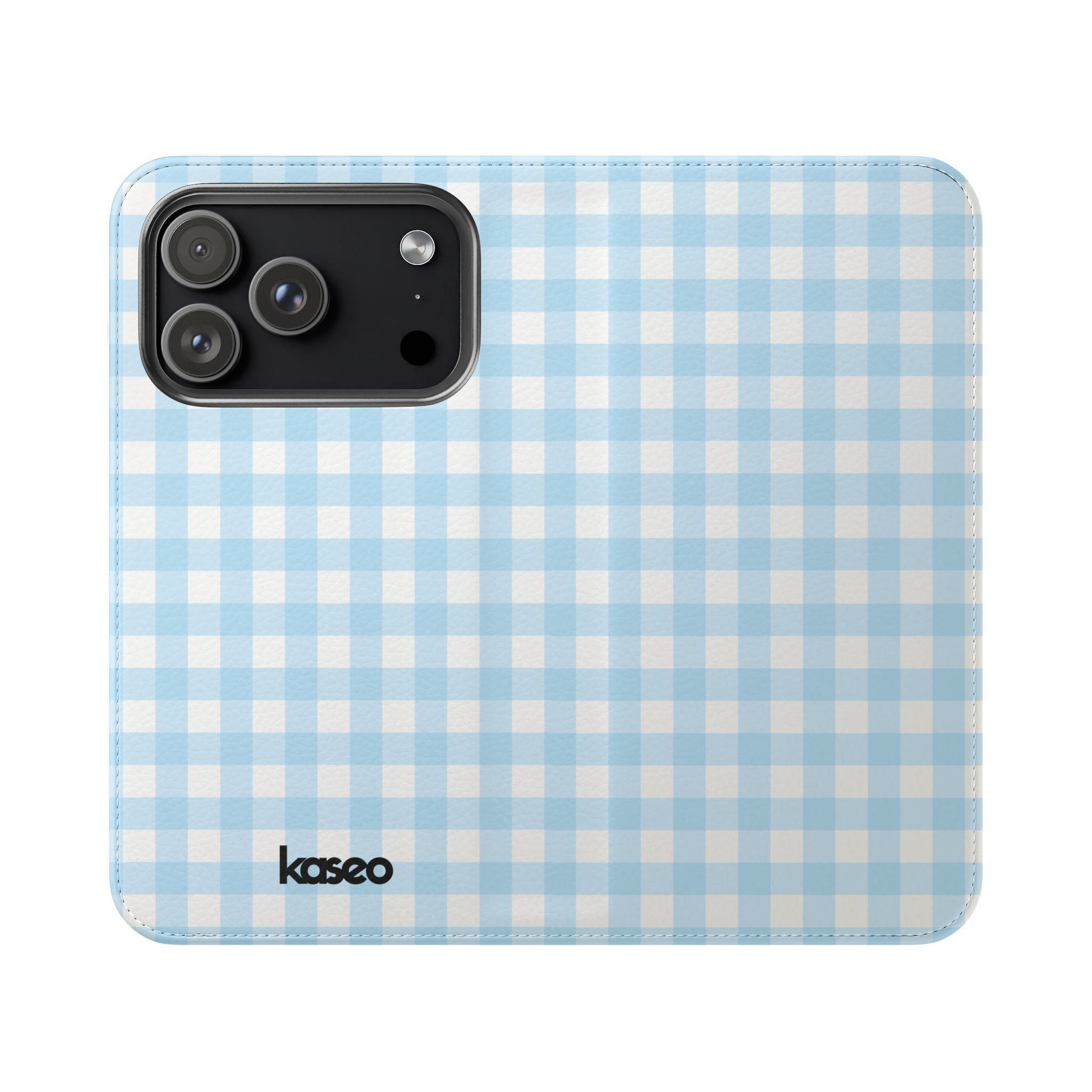Gingham Sky - Flip Phone Case