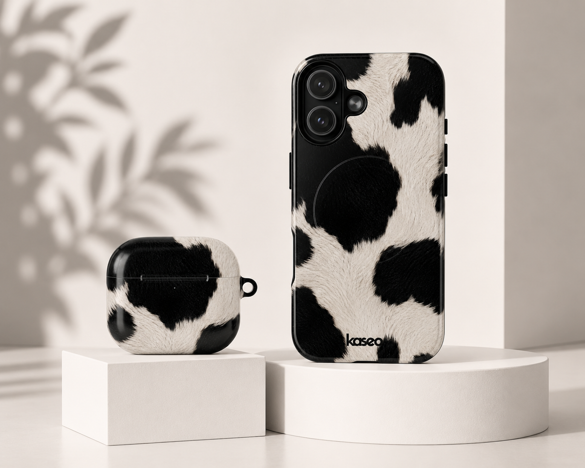 Outback MagSafe phone case and AirPods case matching bundle