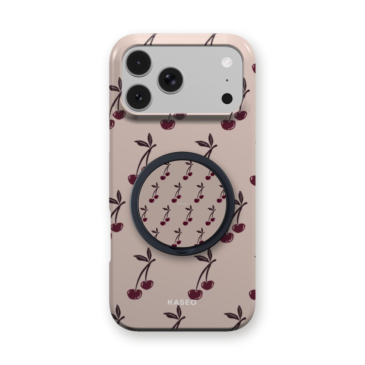 Cherry Blush grip on the matching Cherry Blush case