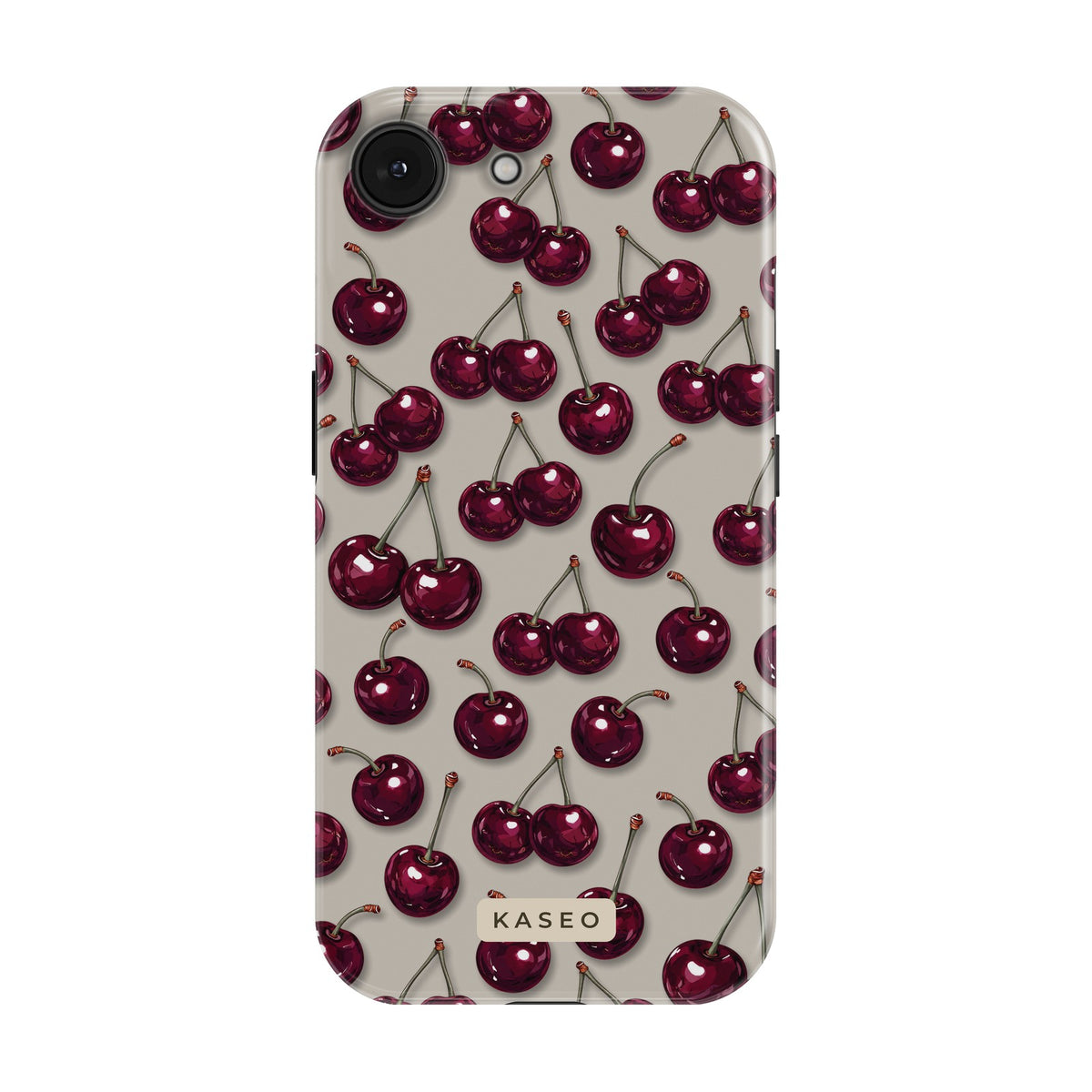 Cherry Stone case on iPhone 17e